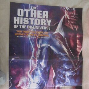 Nwe 24" 36" Comic Book Shop Wall Poster: DC Comics, Other History of DC Universe